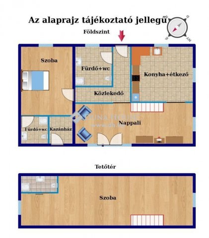 Eladó családi ház, Gyömrőn 80 M Ft, 3 szobás