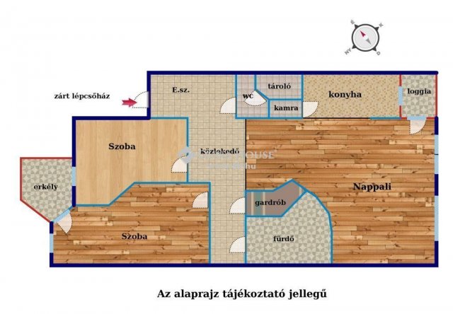Eladó téglalakás, Zalaegerszegen 59.5 M Ft, 2+1 szobás