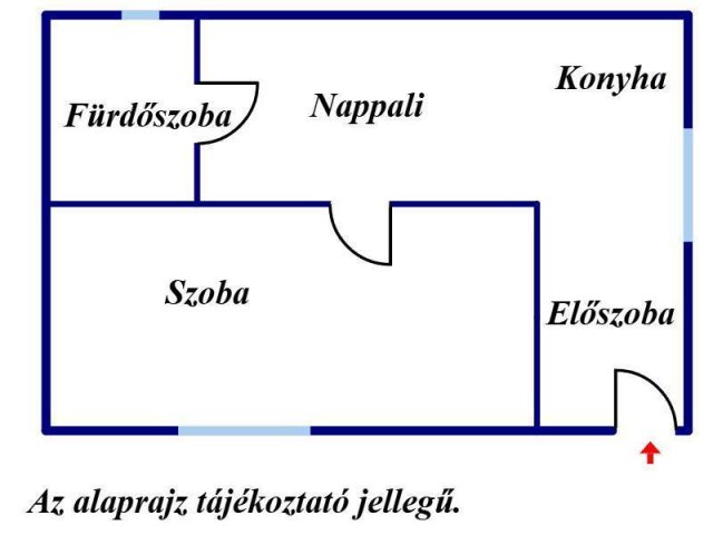 Eladó családi ház, Nyíregyházán 32 M Ft, 2 szobás