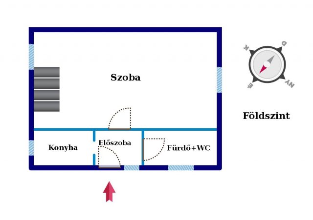 Eladó családi ház, Pécelen 64.9 M Ft, 2 szobás