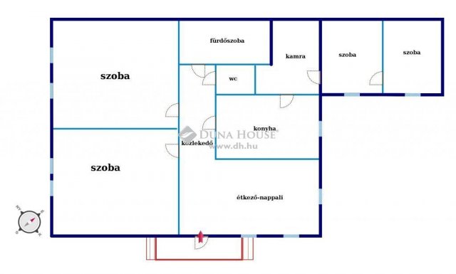 Eladó családi ház, Vecsésen 84.99 M Ft, 9 szobás