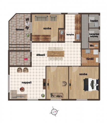 Eladó családi ház, Celldömölkön 54.9 M Ft, 4 szobás