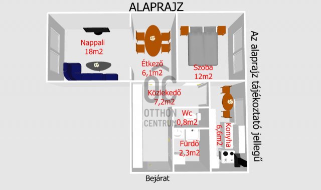 Kiadó panellakás, albérlet, Esztergomban 160 E Ft / hó, 2 szobás