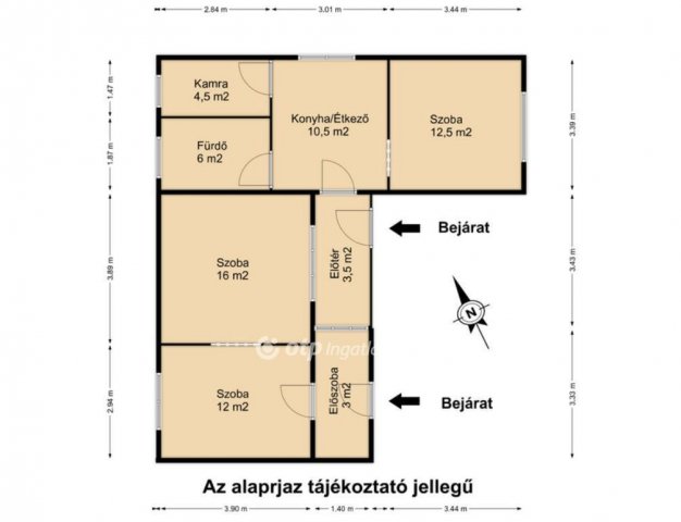 Eladó családi ház, Érden 44.99 M Ft, 1+2 szobás