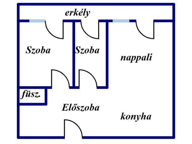 Eladó téglalakás, Balatonfüreden 159.99 M Ft, 2+1 szobás