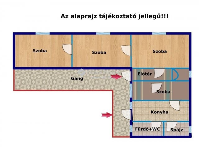 Eladó családi ház, Perkátán 43 M Ft, 4 szobás