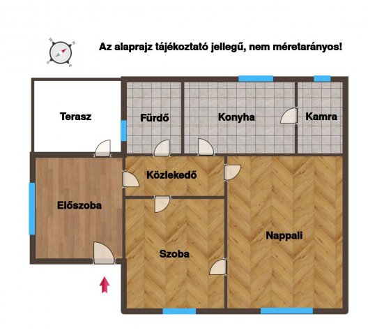 Eladó családi ház, Budapesten, IV. kerületben 130 M Ft, 2 szobás