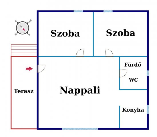 Eladó családi ház, Vezsenyen 14.6 M Ft, 3 szobás