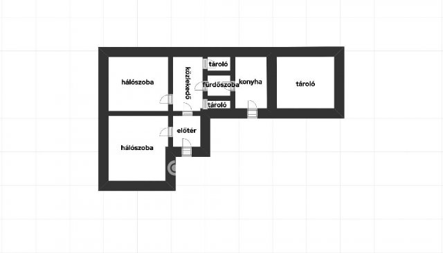 Eladó családi ház, Kesznyétenen 7.5 M Ft, 2+1 szobás