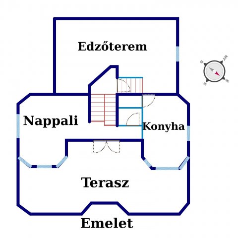 Eladó családi ház, Budapesten, II. kerületben, Üdülő úton