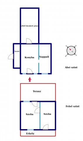 Eladó családi ház, Tatabányán 15.5 M Ft, 3 szobás