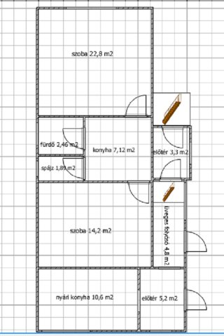 Eladó családi ház, Tapolcán 27.9 M Ft, 2 szobás