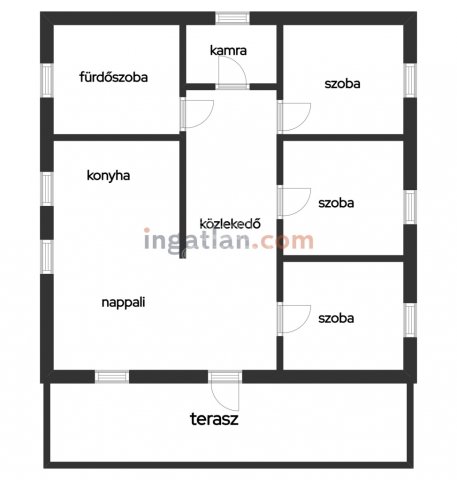 Eladó mezogazdasagi ingatlan, Lajosmizsén 85.9 M Ft, 3 szobás