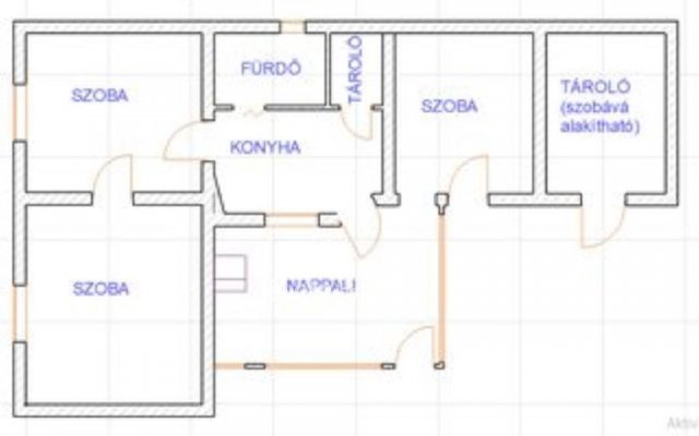 Eladó családi ház, Velényen 6.7 M Ft, 3 szobás