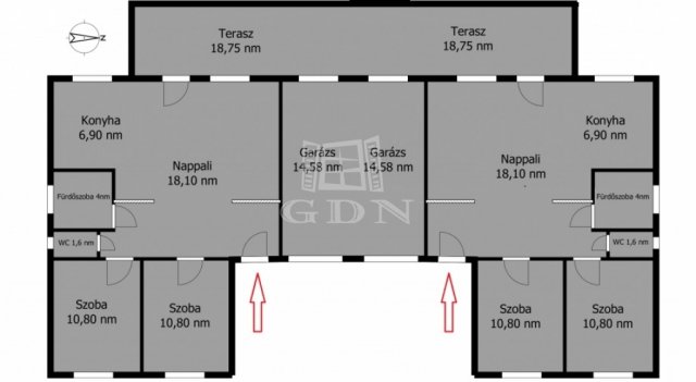 Eladó családi ház, Ongán 45 M Ft, 2+4 szobás