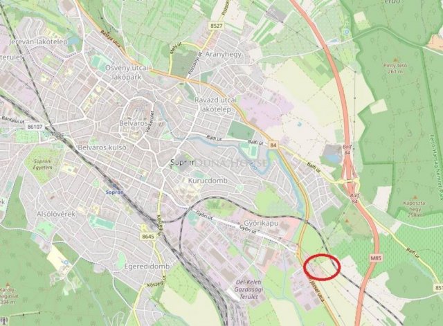 Eladó telek, Sopronban 109 M Ft / költözzbe.hu