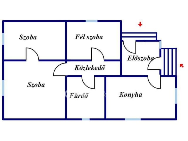 Eladó családi ház, Újszászon 21.9 M Ft, 2+1 szobás