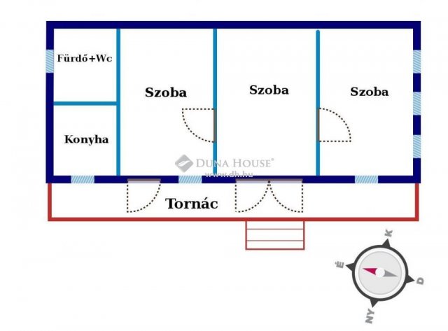 Eladó családi ház, Mohácson 23.5 M Ft, 2 szobás