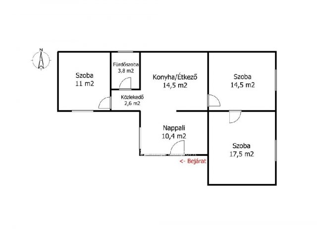 Eladó családi ház, Nyírgyulajon 14.99 M Ft, 3 szobás