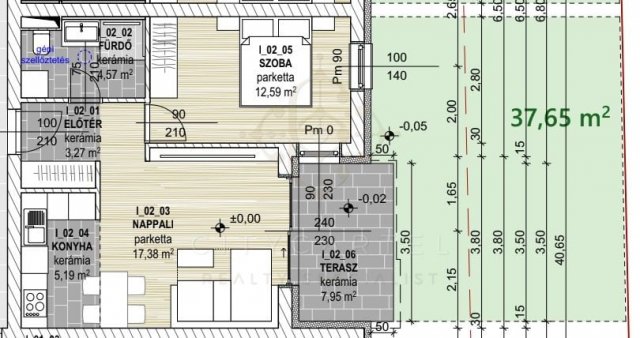 Eladó téglalakás, Zamárdiban 84.99 M Ft, 2 szobás