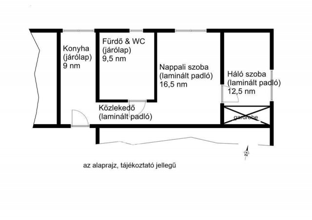 Eladó téglalakás, Mosonmagyaróváron 45 M Ft, 2 szobás