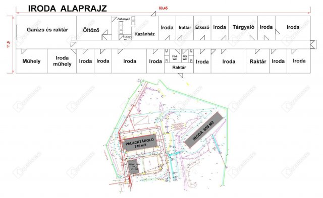 Kiadó ipari ingatlan, Miskolcon 3500 E Ft / hó