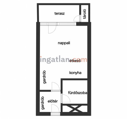 Kiadó téglalakás, albérlet, Budapesten, III. kerületben