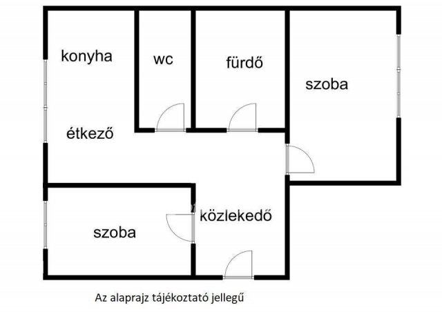 Eladó panellakás, Tiszaújvárosban 27.99 M Ft, 2 szobás