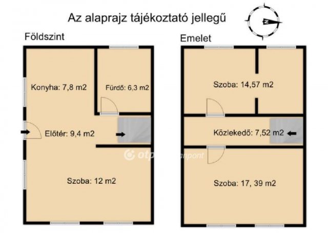 Eladó családi ház, Szigetszentmiklóson 95 M Ft, 3+4 szobás