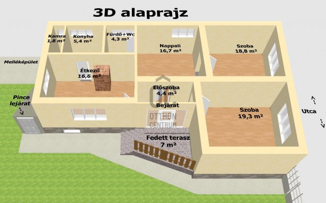 Eladó családi ház, Recsken 17.5 M Ft, 3 szobás