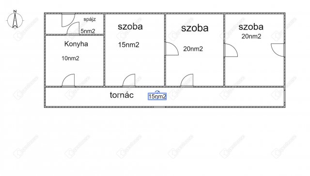 Eladó családi ház, Nagyberkin 11.5 M Ft, 3+3 szobás