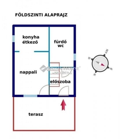 Eladó családi ház, Bicsérden 29.9 M Ft, 2 szobás