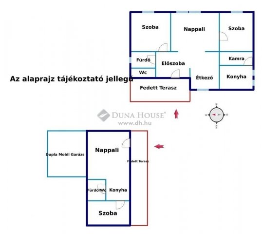 Eladó családi ház, Túronyon 52 M Ft, 3 szobás