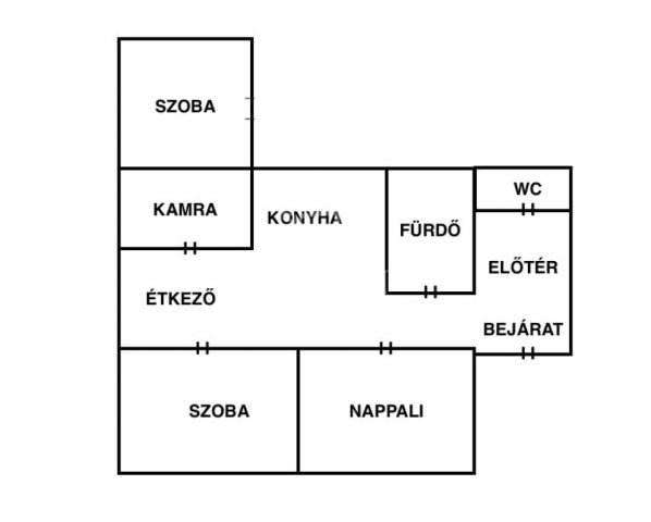 Eladó családi ház, Nógrádon 47.7 M Ft, 2+1 szobás