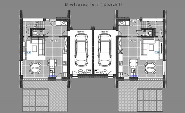 Eladó ikerház, Budapesten, II. kerületben 360 M Ft, 4 szobás