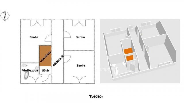 Eladó sorház, Egerben 70 M Ft, 4 szobás / költözzbe.hu