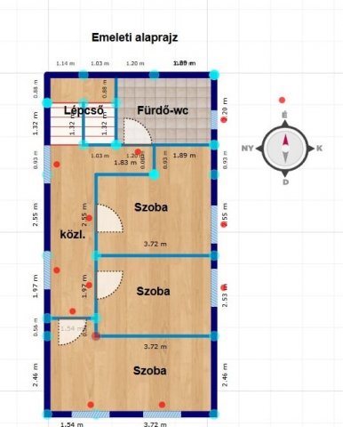Eladó ikerház, Pécsett 79.2 M Ft, 4 szobás
