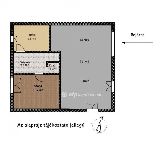 Eladó családi ház, Dunavecsén 48.6 M Ft, 3 szobás