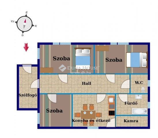 Eladó családi ház, Seregélyesen 28 M Ft, 3 szobás