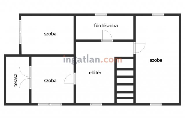 Eladó családi ház, Csopakon 115 M Ft, 5+1 szobás