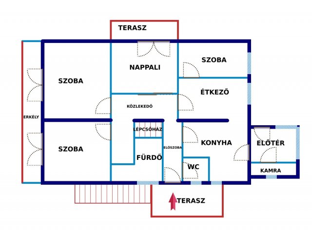 Eladó családi ház, Villányban 68 M Ft, 4 szobás