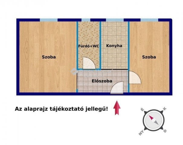 Eladó téglalakás, Várpalotán 35 M Ft, 2 szobás