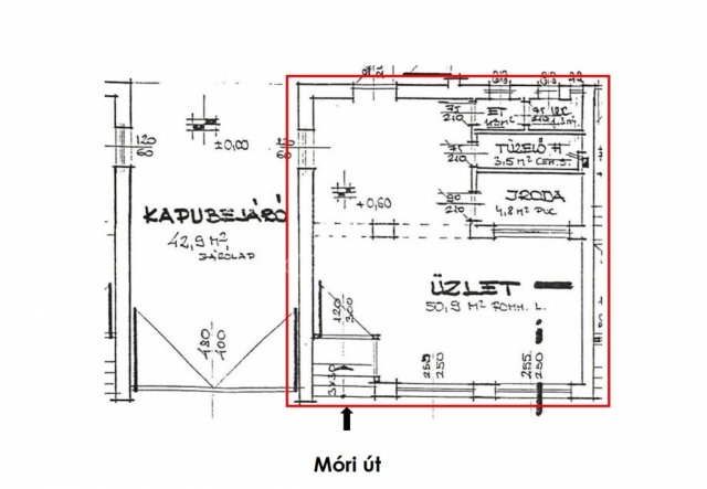 Kiadó üzlethelyiség, Székesfehérvárott 160 E Ft / hó