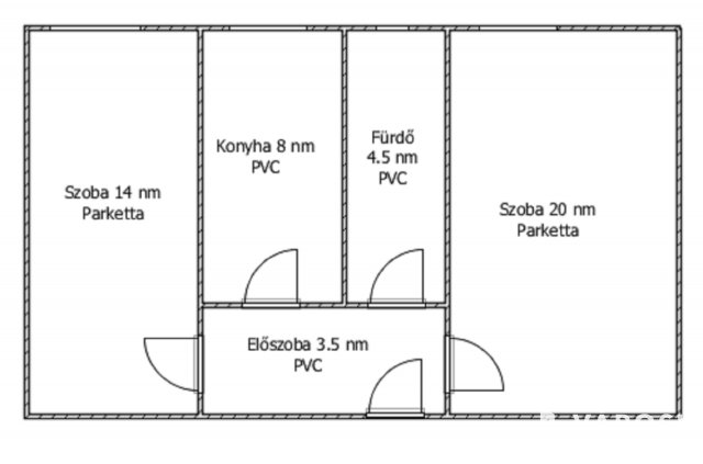 Eladó téglalakás, Salgótarjánban 7.69 M Ft, 2 szobás