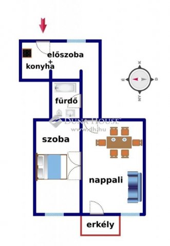 Eladó téglalakás, Budapesten, VI. kerületben, Podmaniczky utcában