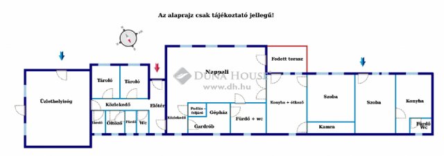 Eladó üzlethelyiség, Szigetszentmártonban 125 M Ft, 3 szobás