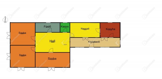 Eladó családi ház, Segesden 14.5 M Ft, 4 szobás