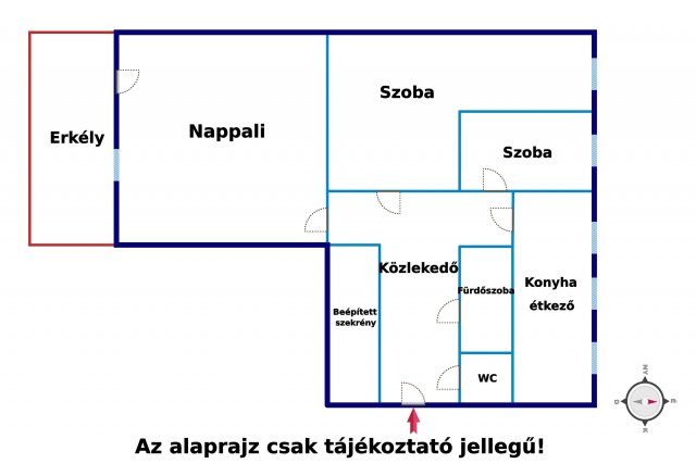 Eladó panellakás, Szigetszentmiklóson 54.9 M Ft