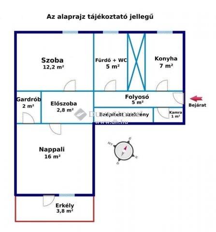 Eladó téglalakás, Gödöllőn 55 M Ft, 2 szobás