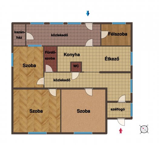 Eladó családi ház, Kecskeméten 99 M Ft, 3+1 szobás